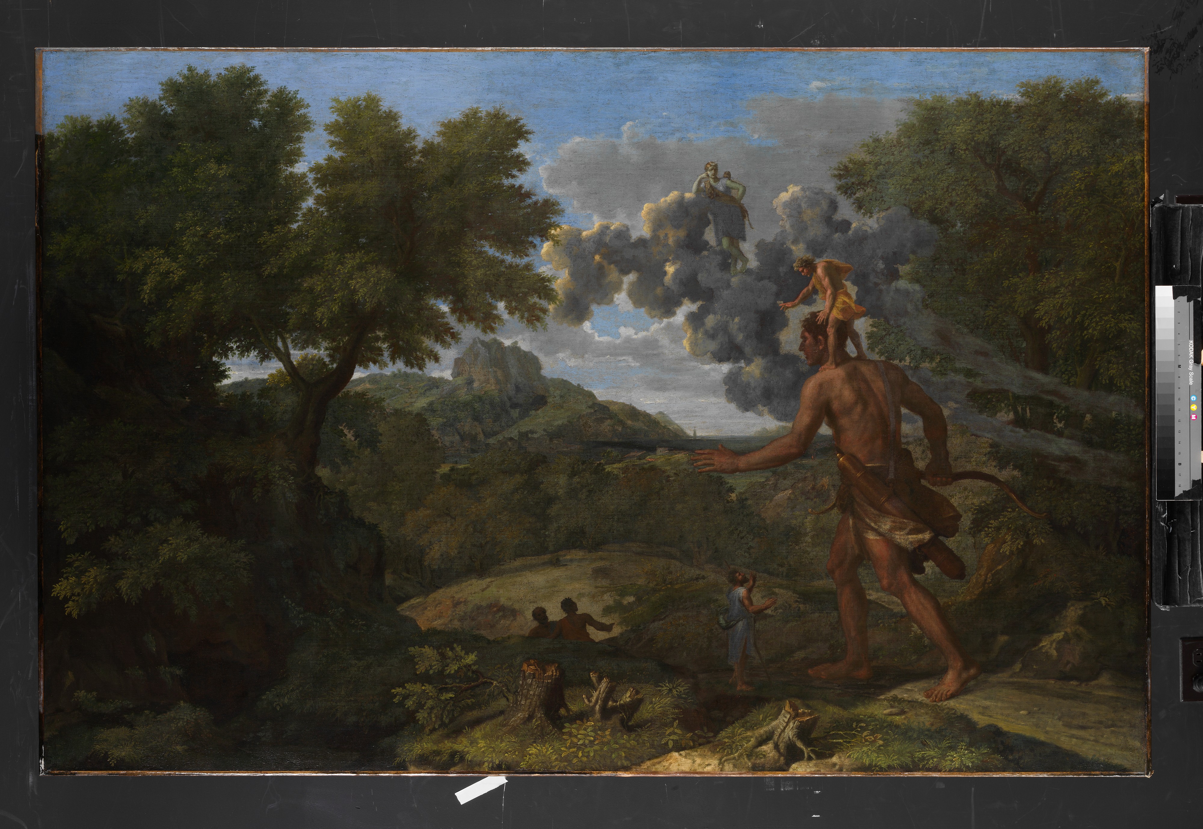 4000x2756 Nicolas Poussin Blind Orion Searching For The Rising Sun The Met - Orion Painting