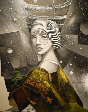 295x375 Orion Painting By I R A K L I M E K V A B I S H V I L I Saatchi - Orion Painting