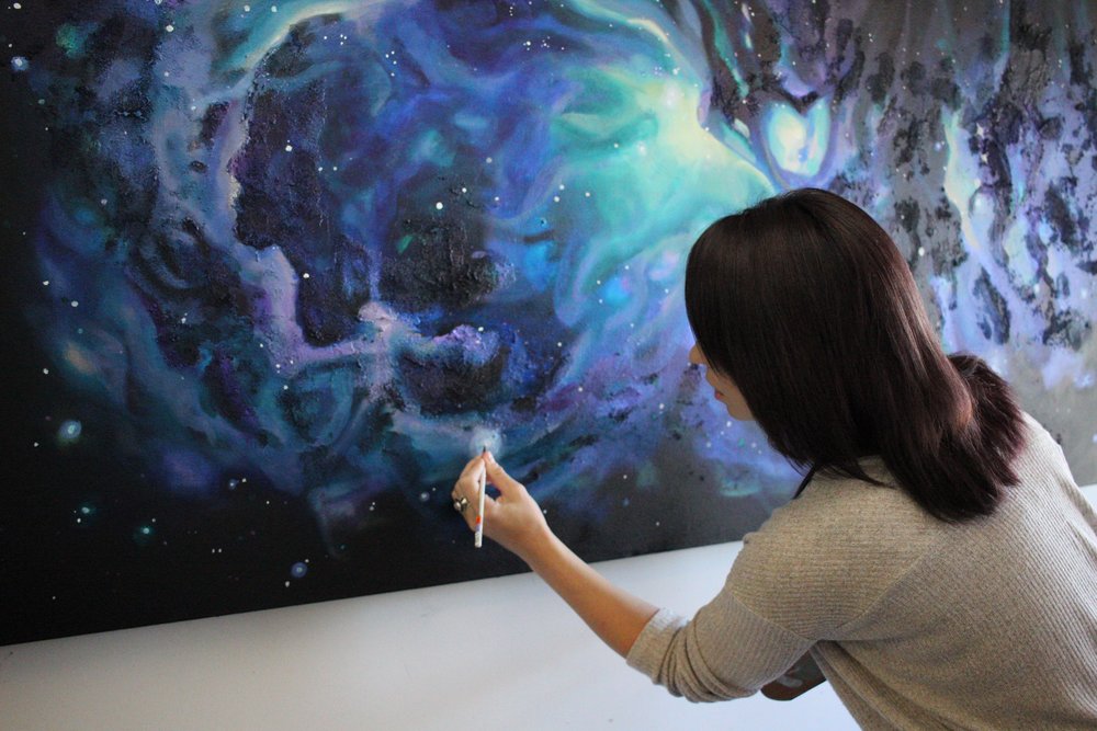 1000x667 Orion Ll Infinite Universe Series - Orion Painting