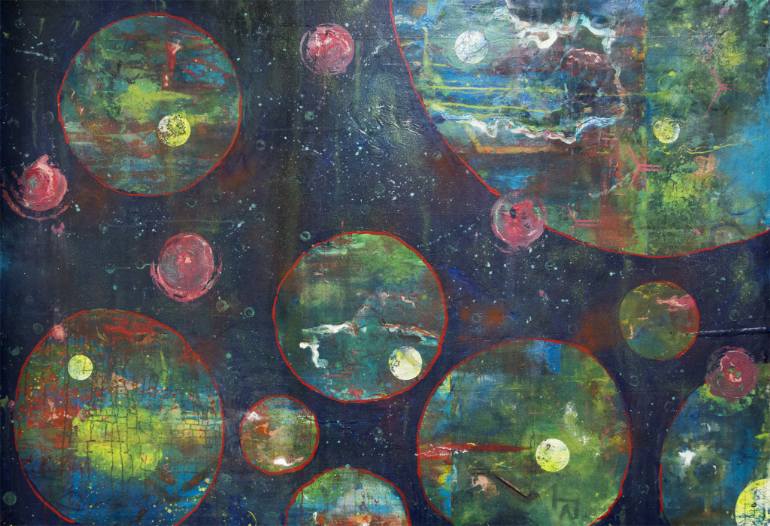 770x526 Saatchi Art Orion Painting By Sri Prabha - Orion Painting