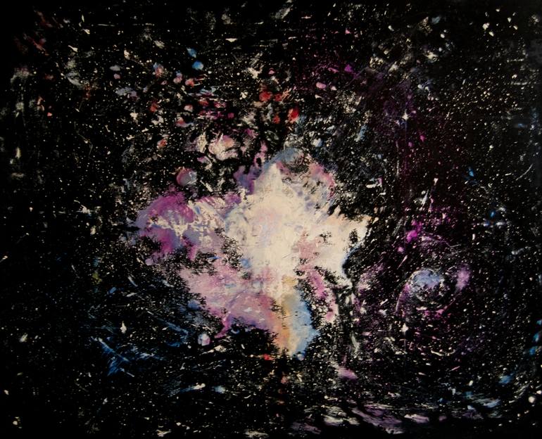 770x624 Saatchi Art The Shoulder Of Orion Painting By Pittjes Hitschfeld - Orion Painting