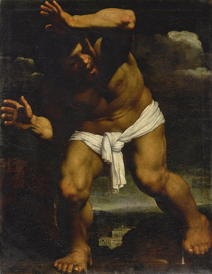 697x900 The Giant Orion Painting By Roman School - Orion Painting