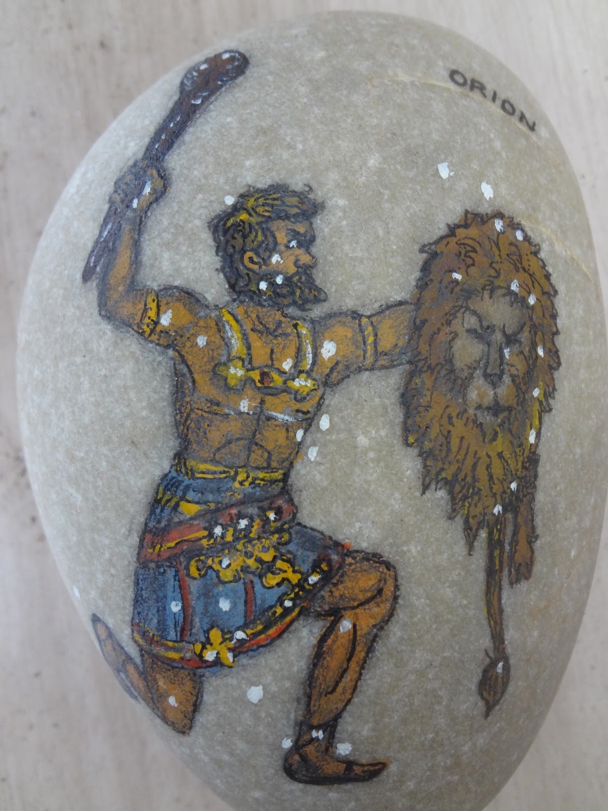 1200x1600 Zinta Aistars On A Writer's Journey The Stone Painting Of Orion - Orion Painting