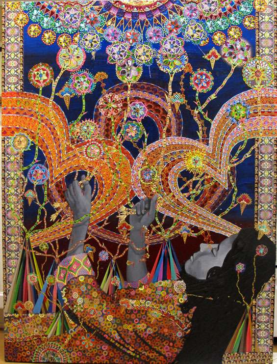 565x741 Made With Color Presents Asad Faulwell's Ornate Political - Ornate Painting