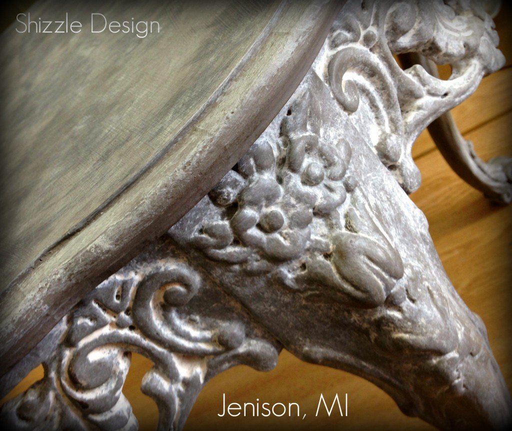 1024x862 Painting An Antique And Ornate Side Table - Ornate Painting