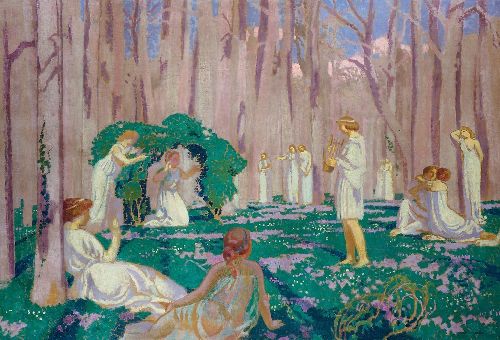 500x340 Orpheus And Eurydice Painting Maurice Denis Oil Paintings - Orpheus And Eurydice Painting
