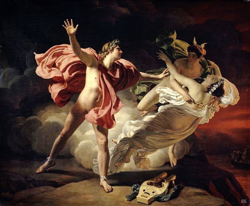 970x800 Orpheus And Eurydice. 1820. Michel Martin Drolling. 1786 1851. Oil - Orpheus And Eurydice Painting