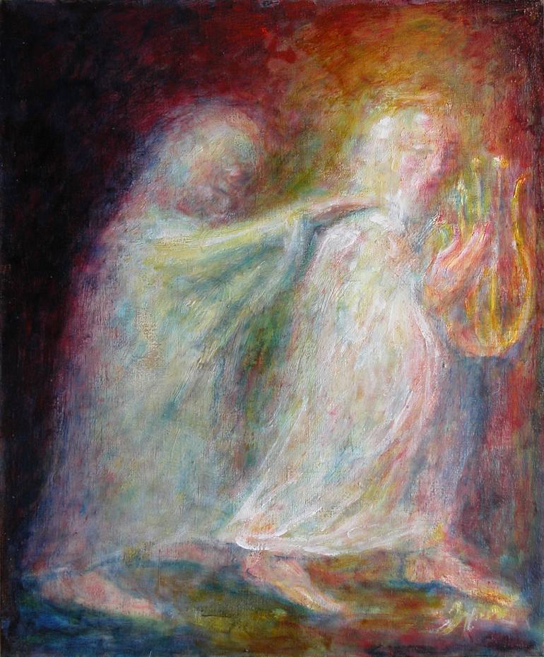 770x930 Saatchi Art Orpheus Amp Eurydice Painting By Giorgi Loria - Orpheus And Eurydice Painting