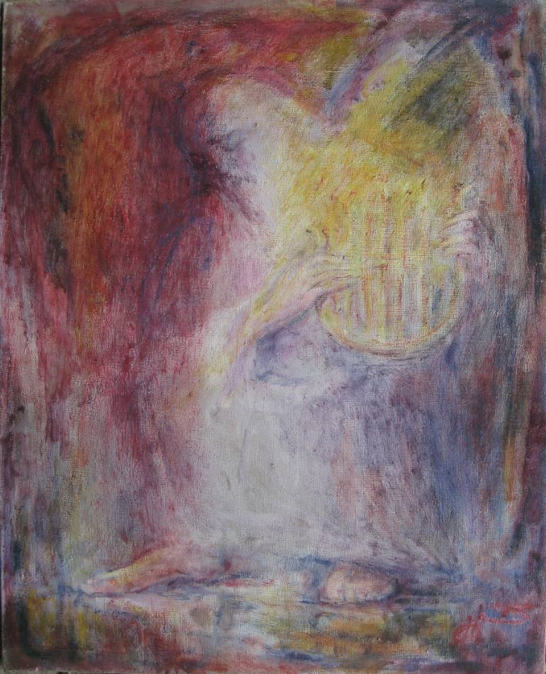 770x951 Saatchi Art Orpheus Painting By Giorgi Loria - Orpheus Painting