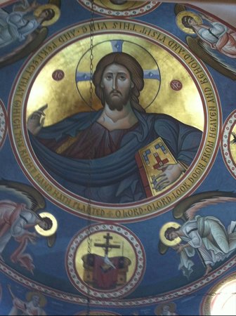 336x450 Interior Of Dome, Wall Painting - Orthodox Painting