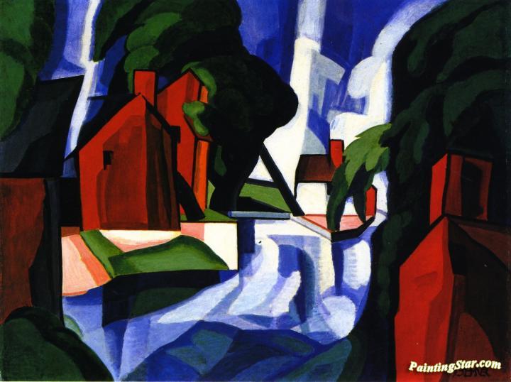 720x538 Blue Day Artwork By Oscar Bluemner Oil Painting Amp Art Prints - Oscar Painting