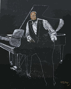 240x300 Oscar Peterson Paintings Pixels - Oscar Peterson Painting