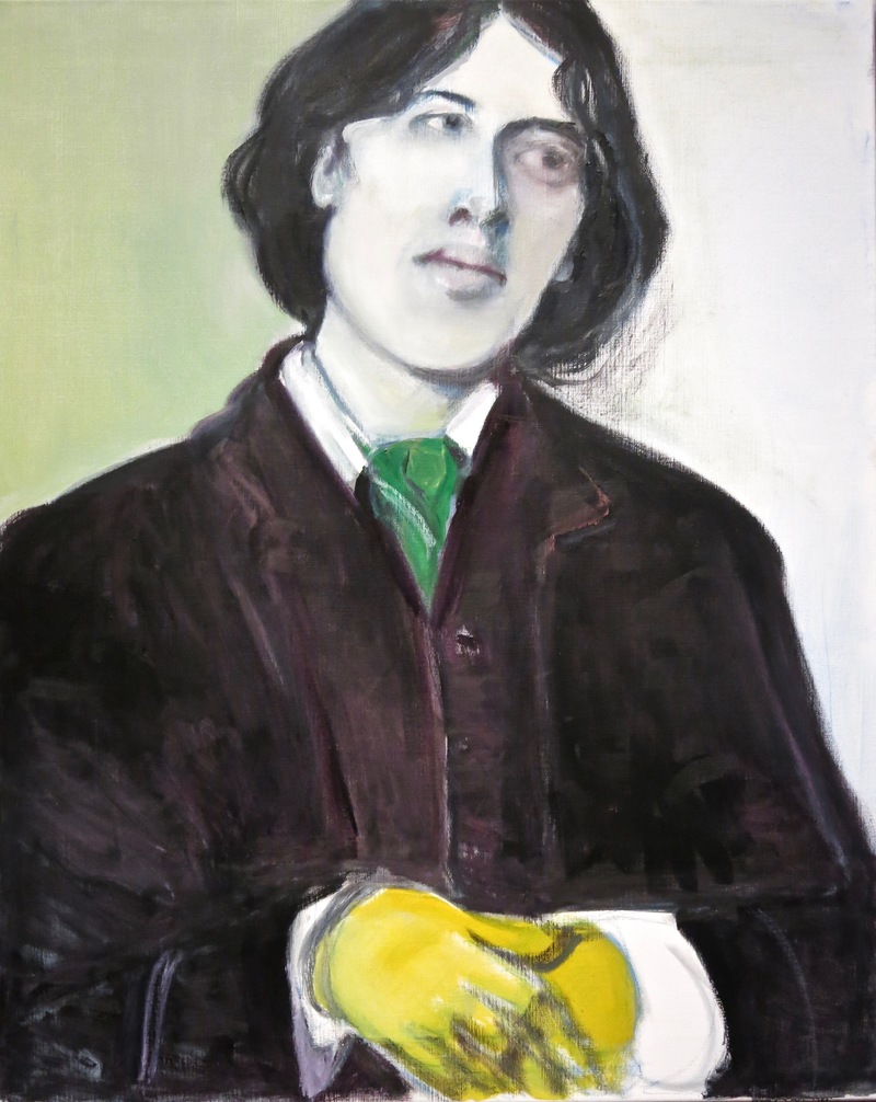 800x1006 Artwork By Marlene Dumas - Oscar Wilde Painting