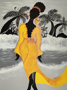 225x300 Oshun Paintings Fine Art America - Oshun Painting