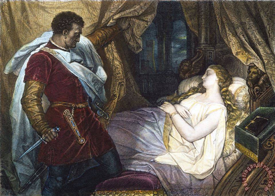 960x683 Others Othello, 19th Century Painting - Othello And Desdemona Painting