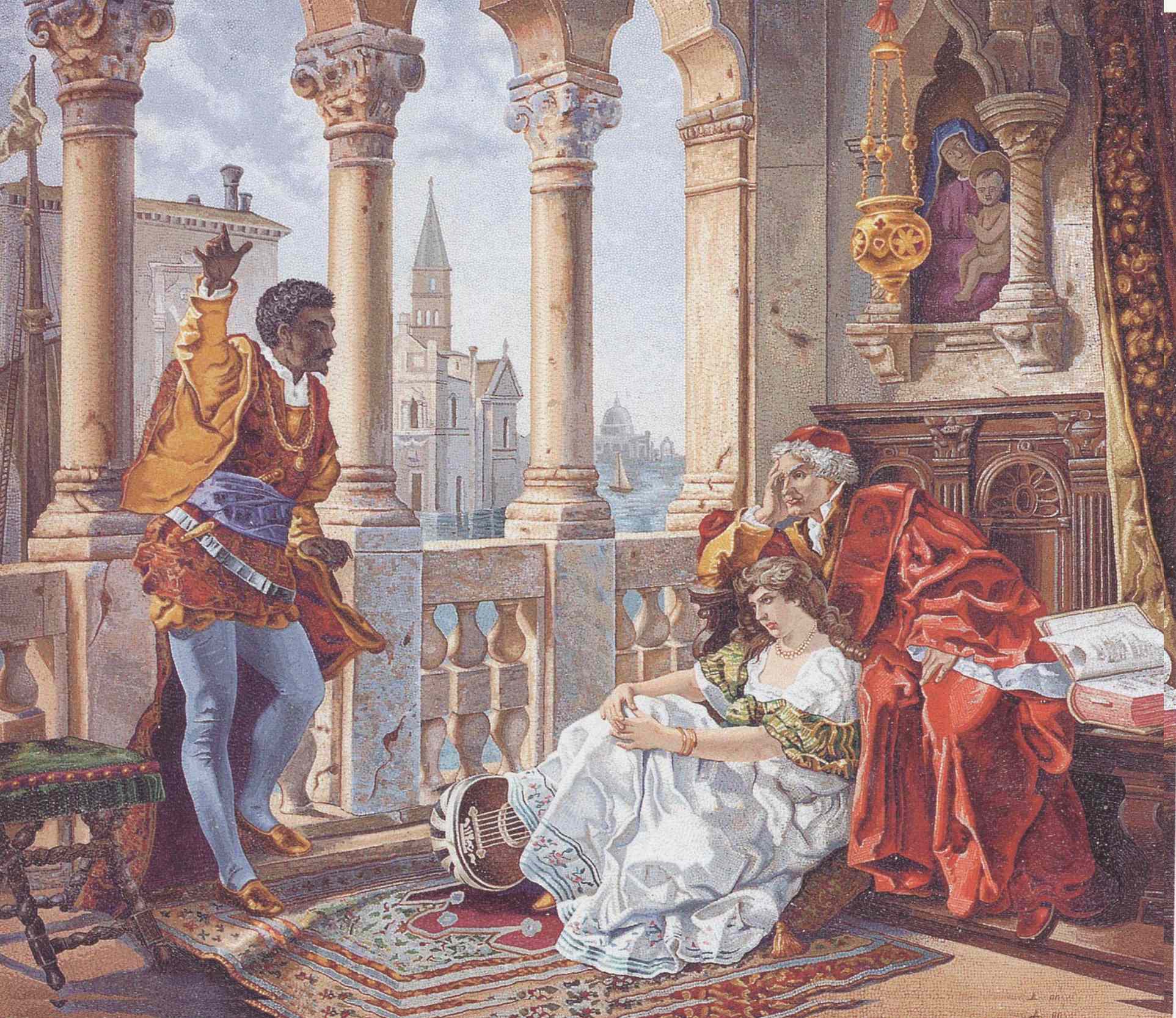 1925x1667 Where Did Othello Come From Transmedial Shakespeare - Othello Painting