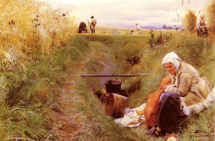 750x494 Our Daily Bread, 1886 - Our Daily Bread Painting