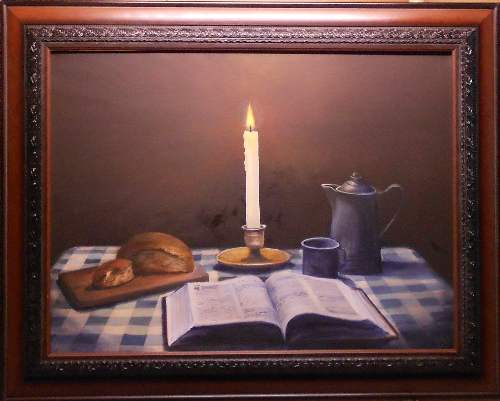 1600x1285 Sheila's Art Gallery I - Our Daily Bread Painting