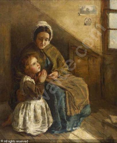 408x500 Give Us This Day Our Daily Bread Sold By Lyon And Turnbull - Our Daily Bread Painting