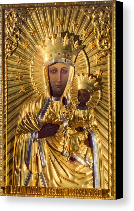 472x740 Our Lady Of Czestochowa Poland Black Madonna Polish Virgin Mary - Our Lady Of Czestochowa Painting