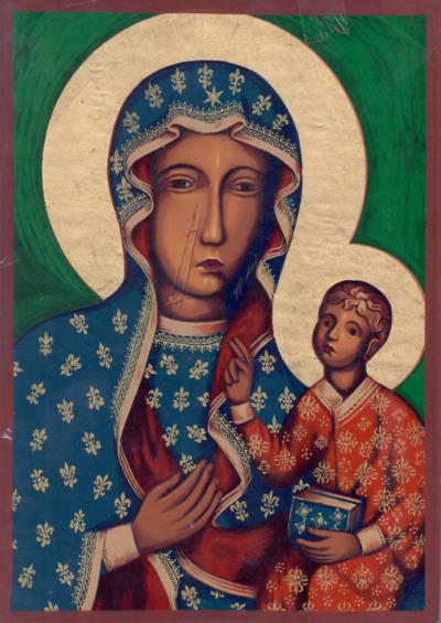 400x565 The Catholic Truth Society Bookshop - Our Lady Of Czestochowa Painting