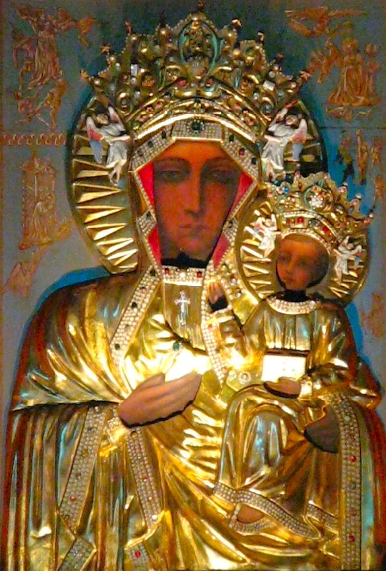 779x1152 The Painting Is A Replica Of Our Lady Of Cestochowa. The Picture - Our Lady Of Czestochowa Painting