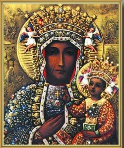 250x298 View All Our Lady Of Czestochowa Art Catholic Faith Store - Our Lady Of Czestochowa Painting