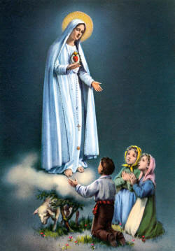 250x359 Our Lady Of Fatima Miracle - Our Lady Of Fatima Painting