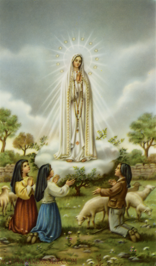 Our Lady Of Fatima Painting at PaintingValley.com | Explore collection