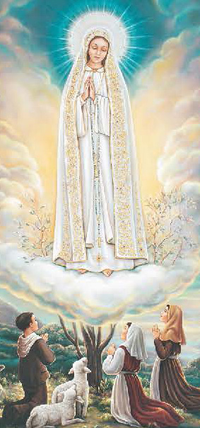 Our Lady Of Fatima Painting At PaintingValley.com | Explore Collection ...