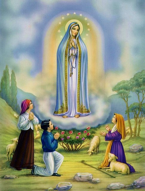 Our Lady Of Fatima Painting At Paintingvalley.com 