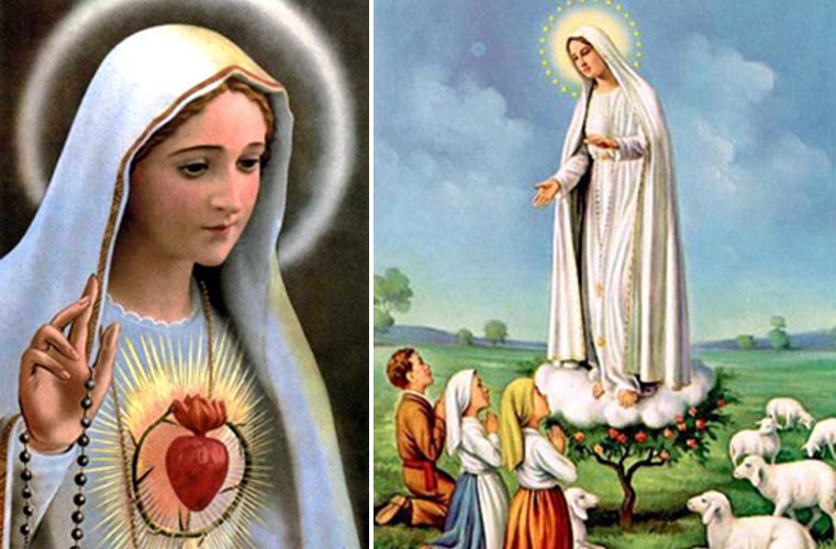 Our Lady Of Fatima Painting At PaintingValley.com | Explore Collection ...