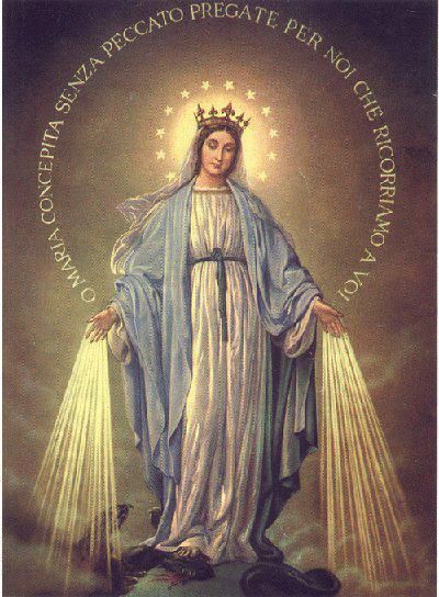 400x544 Our Lady Of Grace Estampas Relijiosas Mary, Mother - Our Lady Of Grace Painting