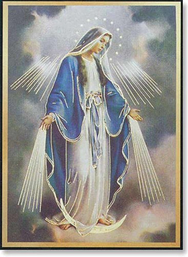 367x500 Our Lady Of Grace Magnetic Frame - Our Lady Of Grace Painting