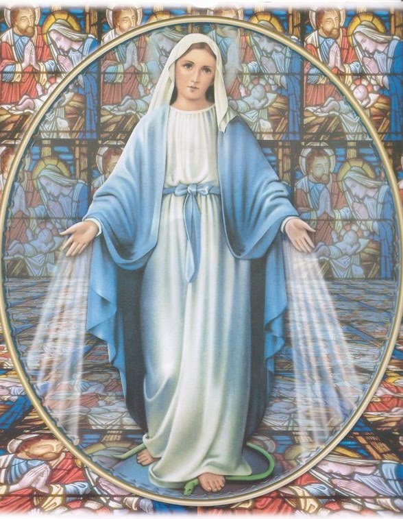 588x757 Our Lady Of Grace Parish, Saltspring Island, Bc, Canada - Our Lady Of Grace Painting