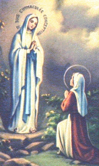 200x335 Our Lady Of Lourdes - Our Lady Of Lourdes Painting
