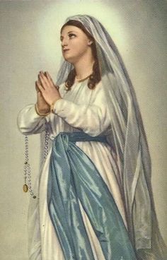 236x368 Madonna Di Lourdes - Our Lady Of Lourdes Painting