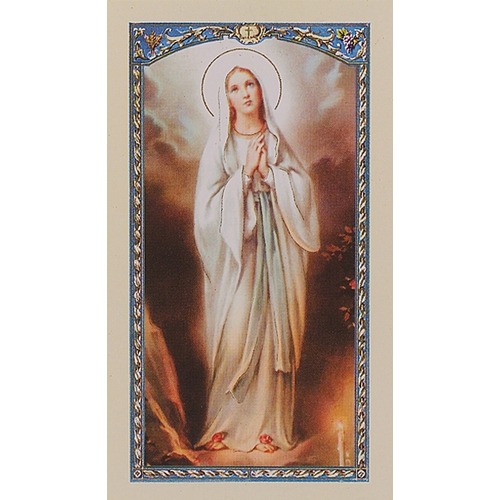500x500 Novena To Our Lady Of Lourdes - Our Lady Of Lourdes Painting