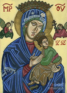 216x300 Our Lady Of Perpetual Help Paintings Fine Art America - Our Lady Of Perpetual Help Original Painting