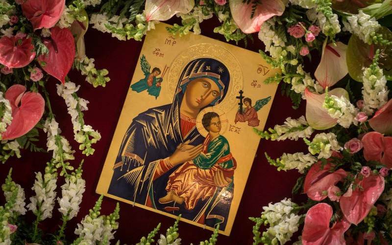 800x500 This Year Is A Chance For Catholics To Rediscover Our Lady - Our Lady Of Perpetual Help Original Painting