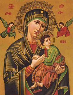 250x323 Our Lady Of Perpetual Help Catholic News Agency - Our Lady Of Perpetual Help Painting