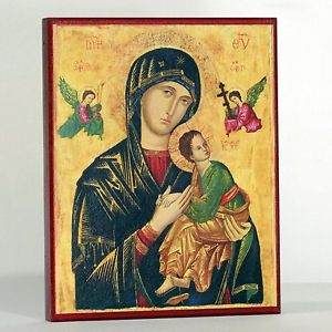 300x300 Our Lady Of Perpetual Help Virgin Mary Theotokos Icon Ebay - Our Lady Of Perpetual Help Painting