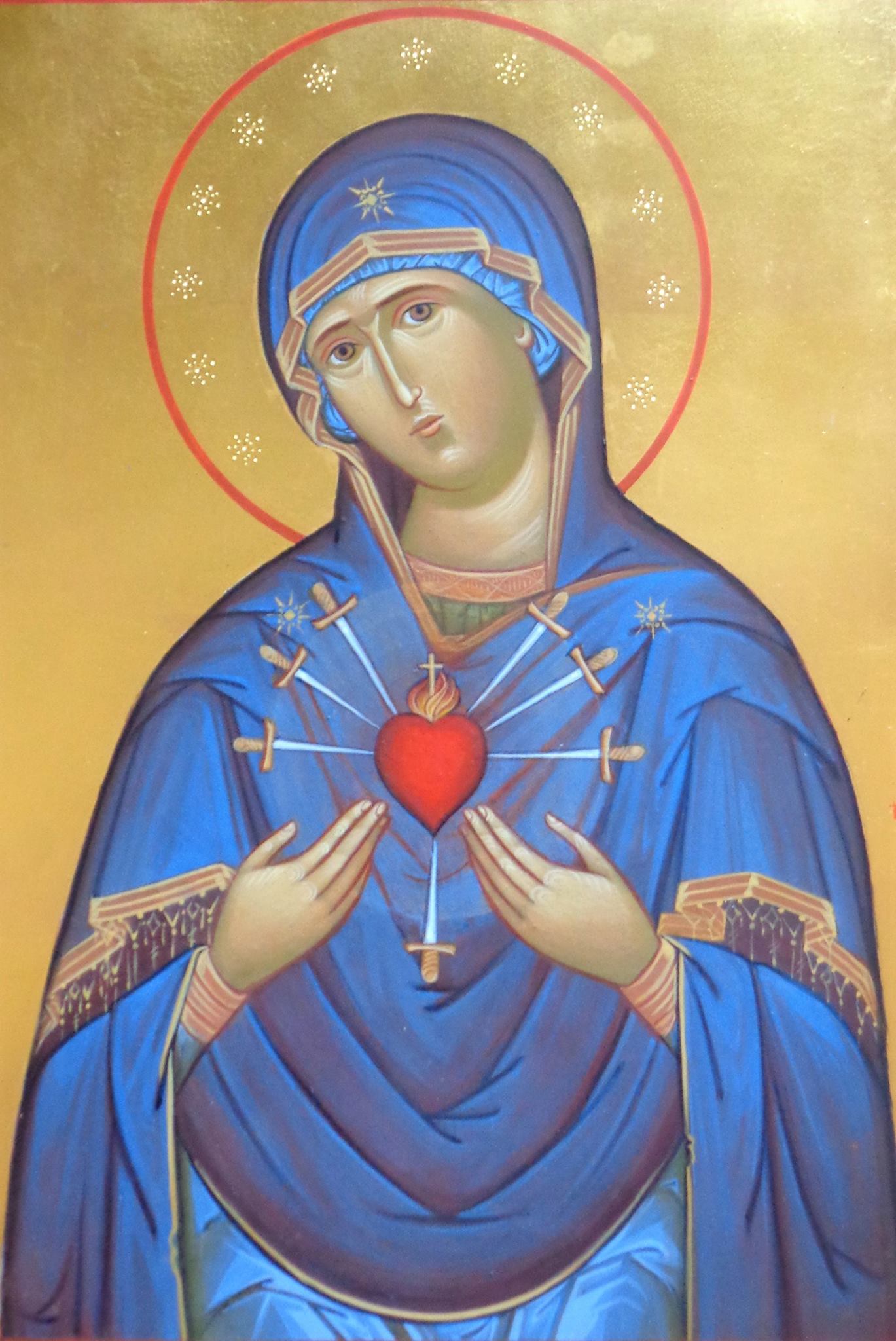 1369x2048 Our Lady Of Sorrows Communio - Our Lady Of Sorrows Painting