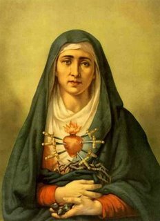 232x320 Our Lady Of Sorrows Marian Solidarity - Our Lady Of Sorrows Painting