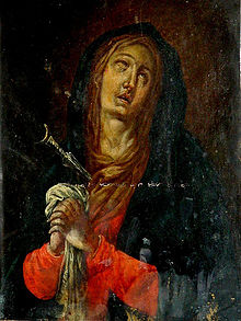 220x293 Our Lady Of Turumba - Our Lady Of Sorrows Painting