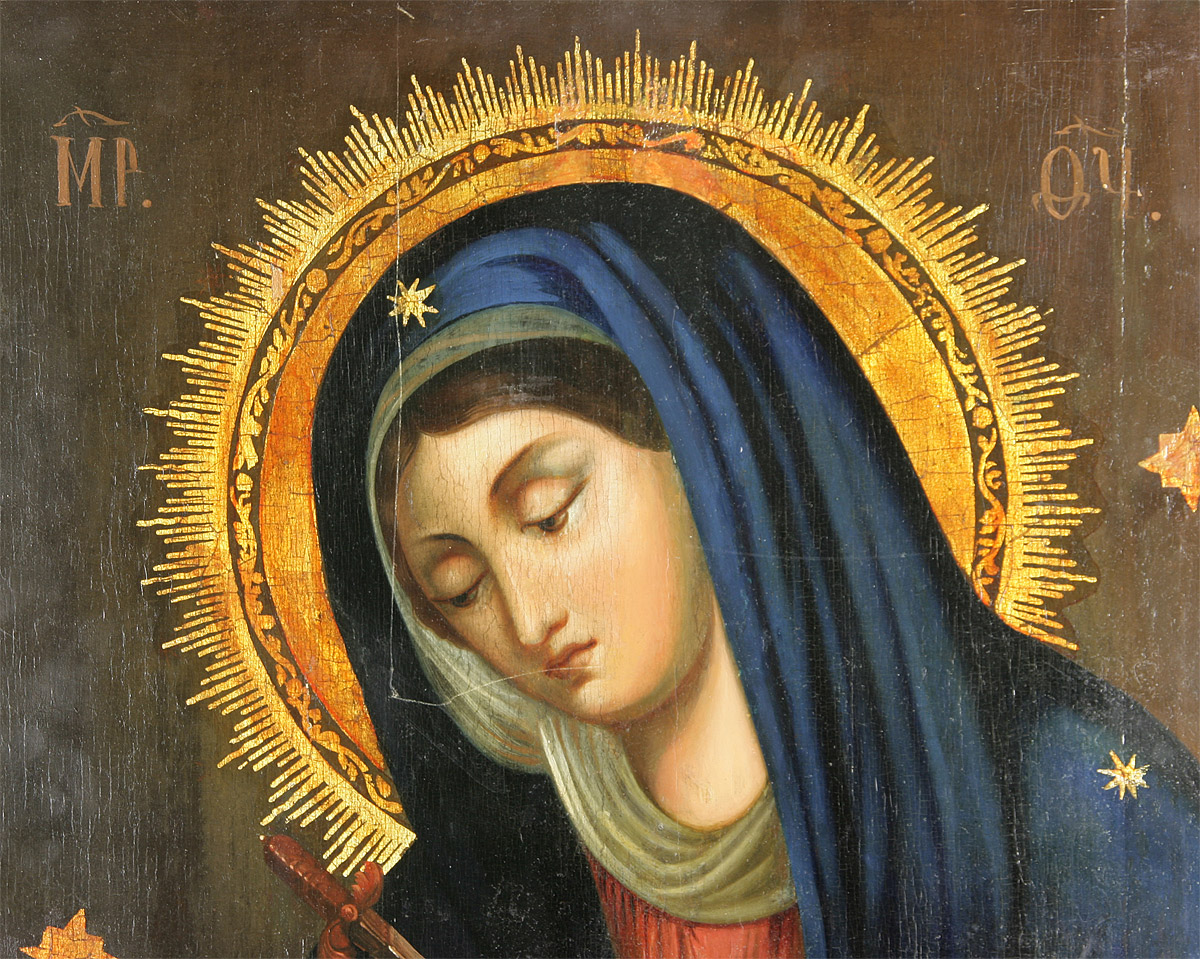 1200x959 The Feast Of Our Lady Of Sorrows Church Life Journal - Our Lady Of Sorrows Painting