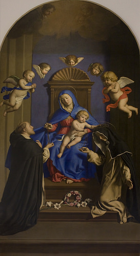 273x500 Our Lady Of The Rosary, The Indispensable Prayer The Bellarmine - Our Lady Of The Rosary Painting