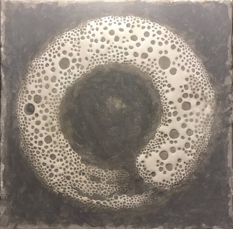 770x757 Saatchi Art Ouroboros (2018) Painting By Ex Ternalized - Ouroboros Painting