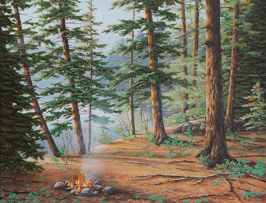 900x689 Outdoor Life Painting By Jake Vandenbrink - Outdoor Painting