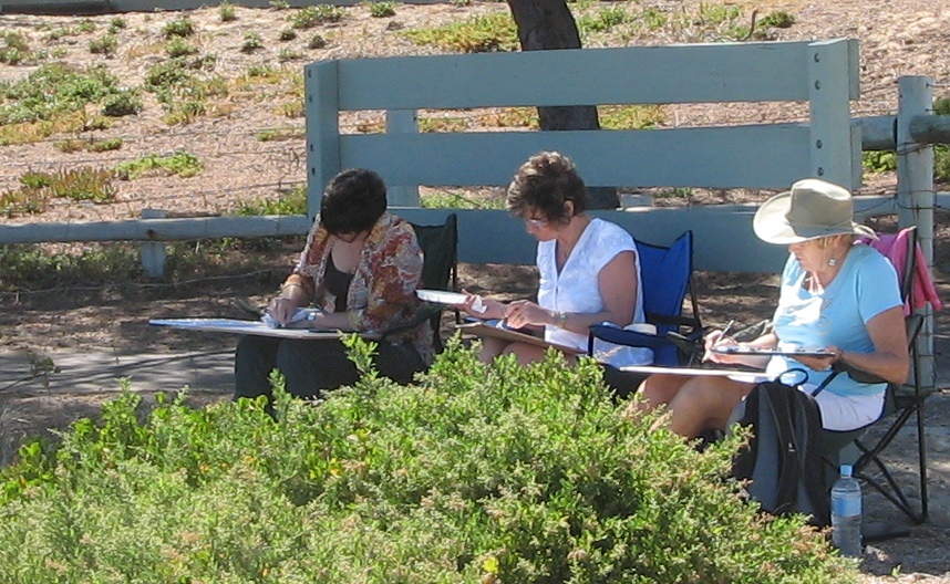 858x528 Outdoor Painting Group - Outdoor Painting